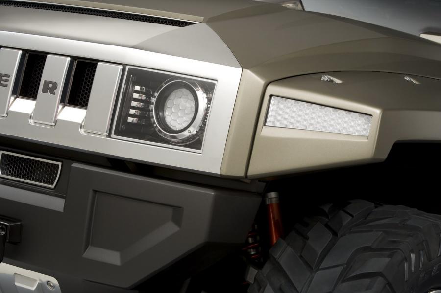 Детали экстерьера Hummer HX Concept 2008 года  (фото 32 из 51)